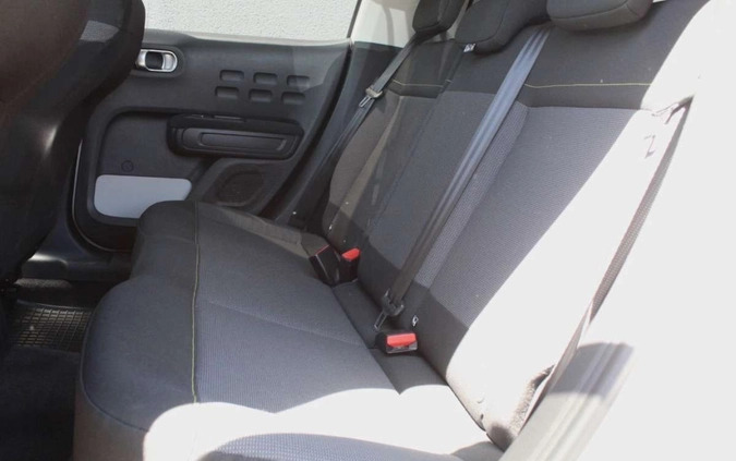 Citroen C3 cena 43900 przebieg: 76999, rok produkcji 2017 z Raszków małe 667